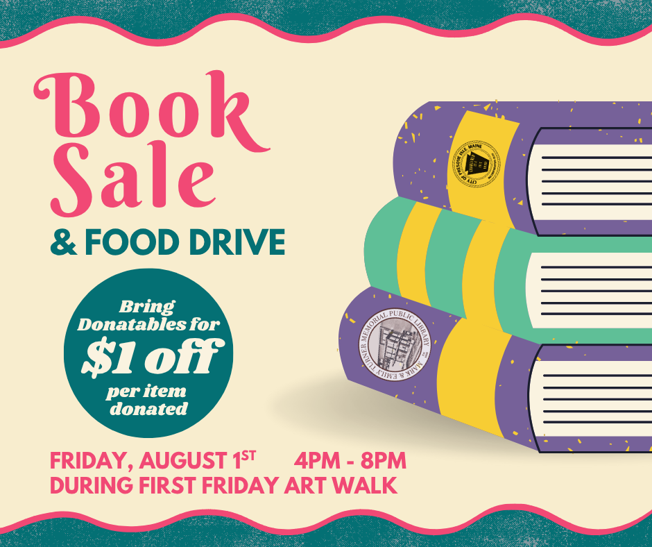 Book Sale Food Drive