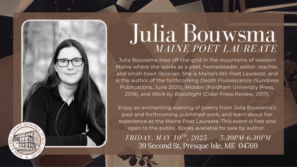 Julia Bouwsma event