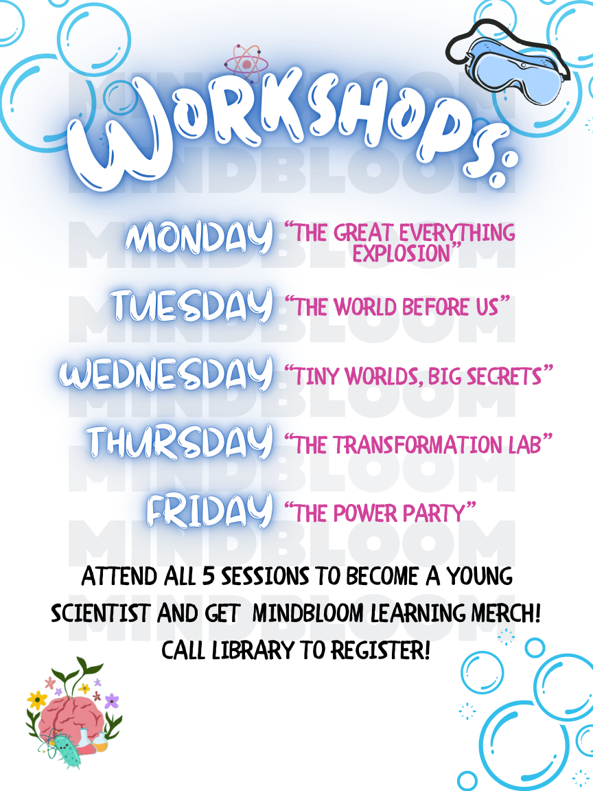 Mind Bloom May Schedule