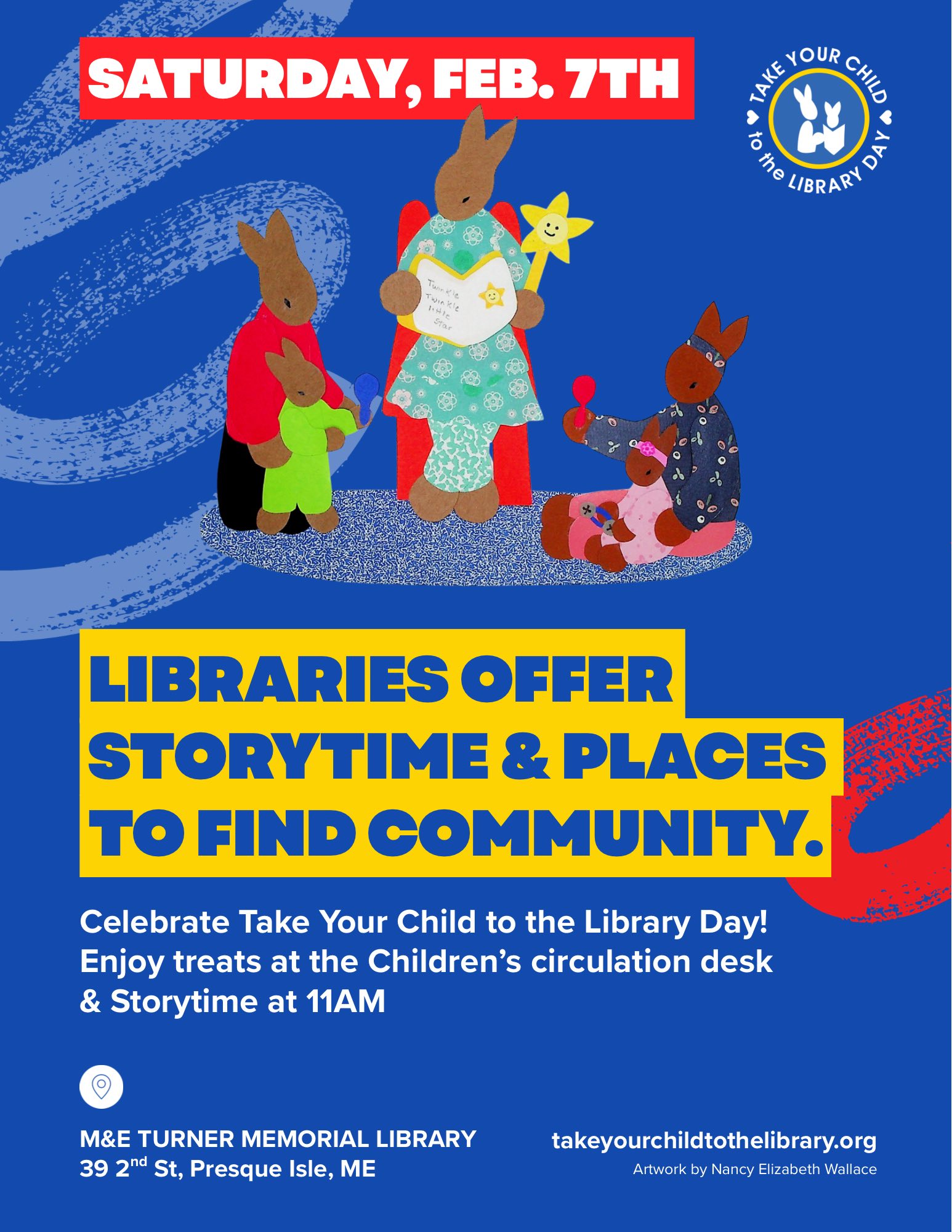 Take your child to the library