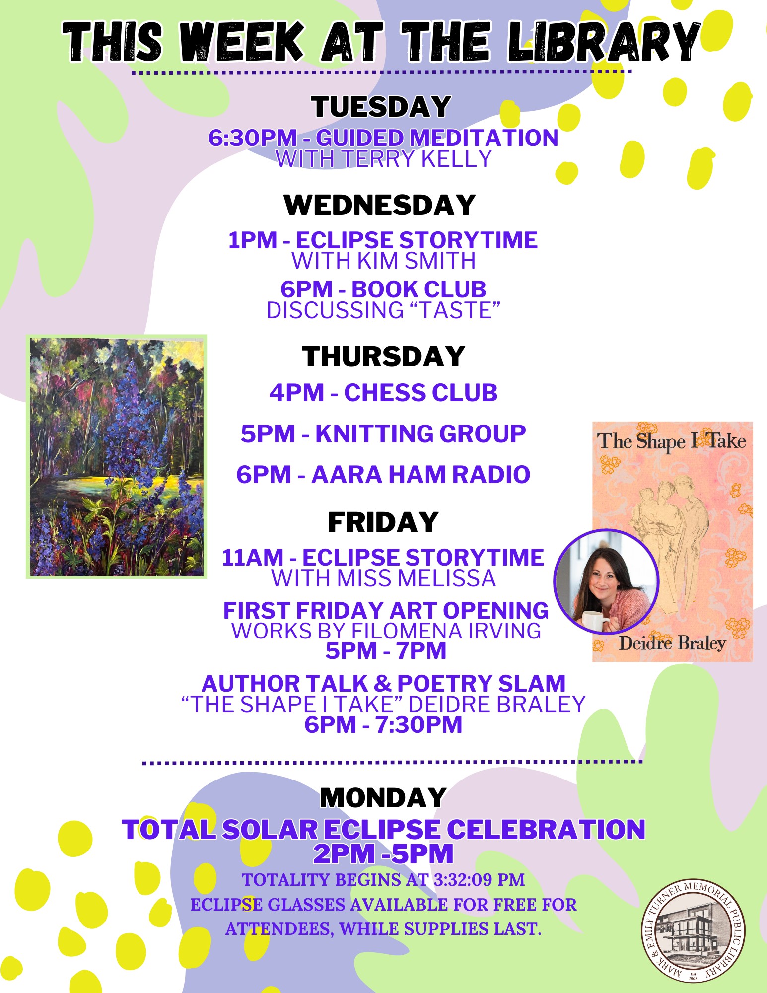 WEEK OF 412024 EVENTS