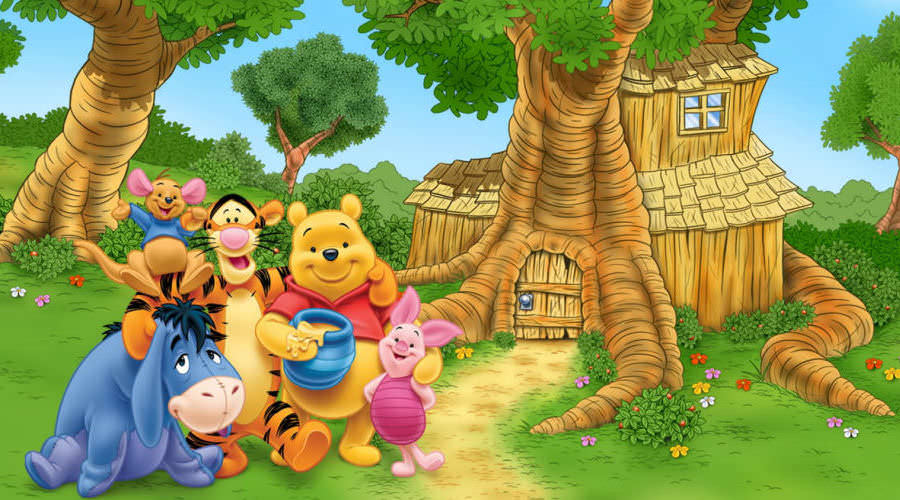 pooh and friends