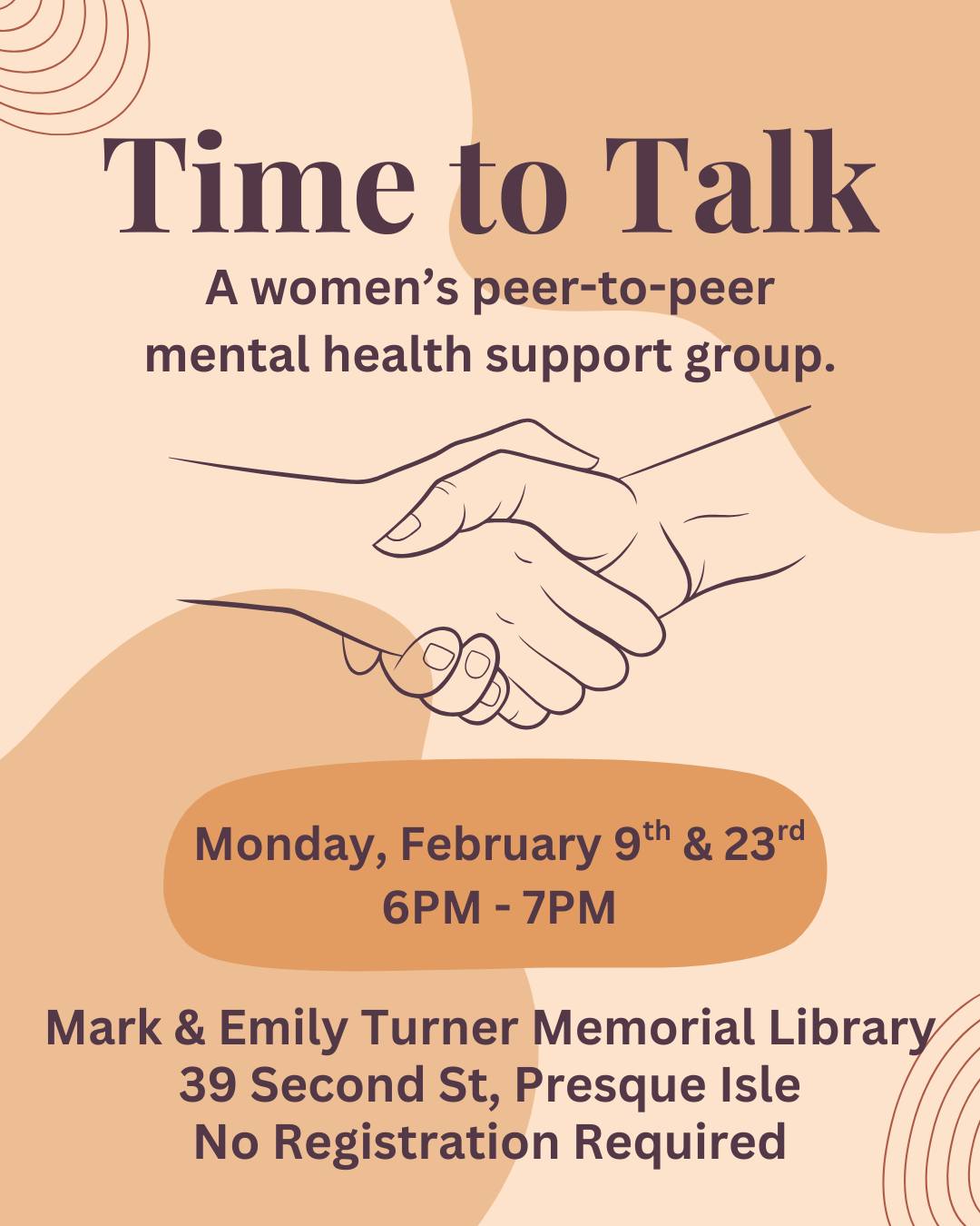 time to talk Feb
